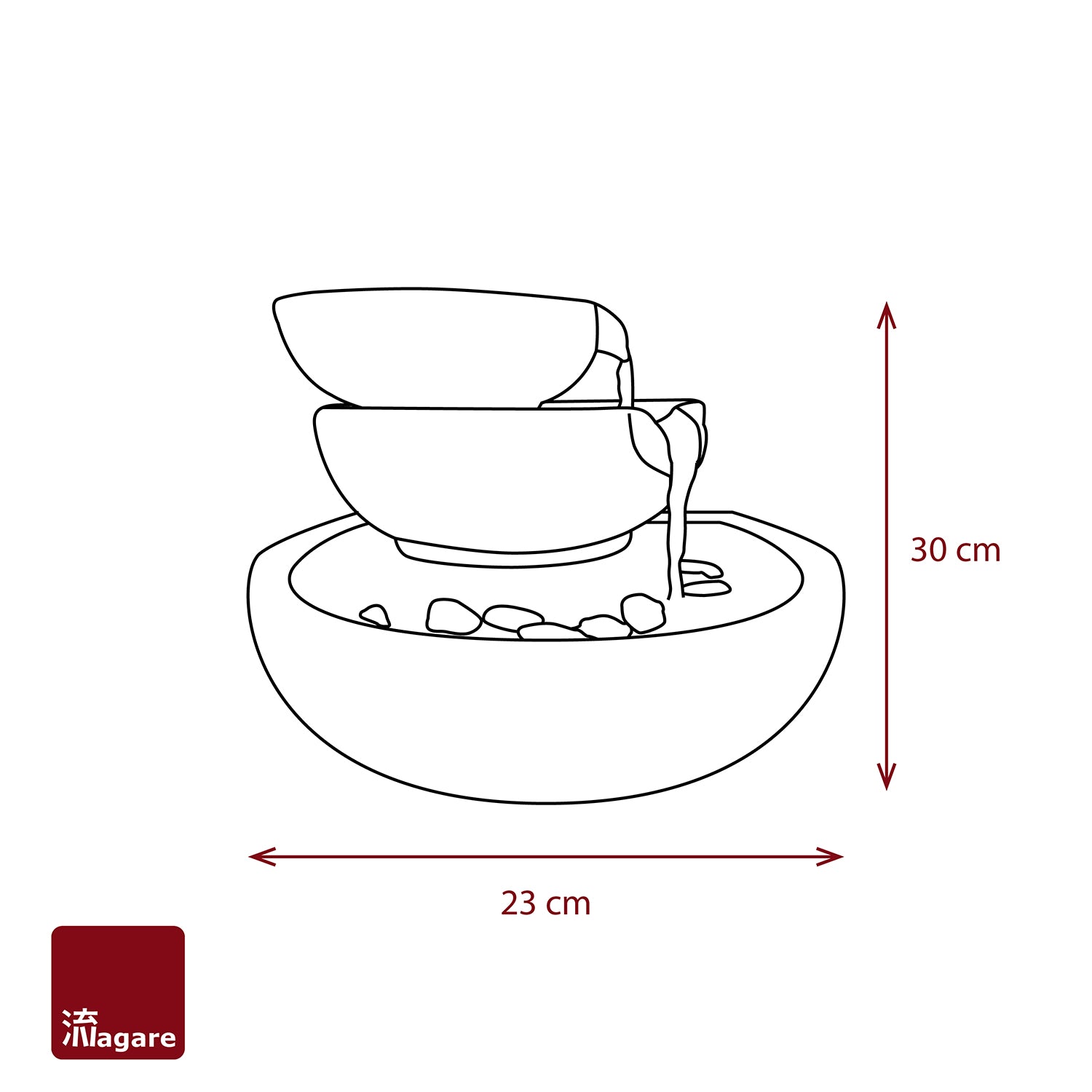 Windfall (Ceramic) - Dark