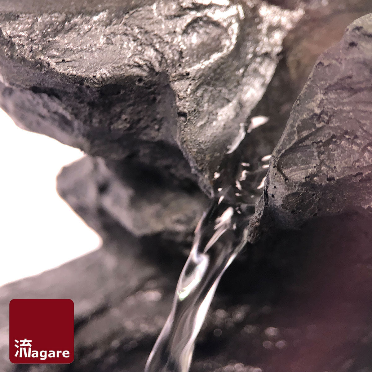 Follow the soothing sound of water as it traverses rocky terrains inspired by the world’s mountain landscapes.